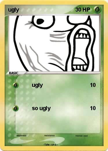 Pokemon ugly