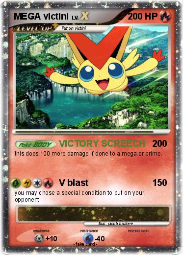 Pokemon MEGA victini