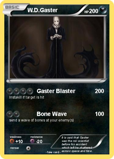 Pokemon W.D.Gaster