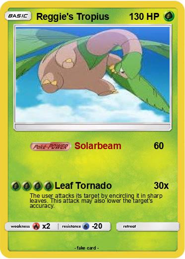 Pokemon Reggie's Tropius