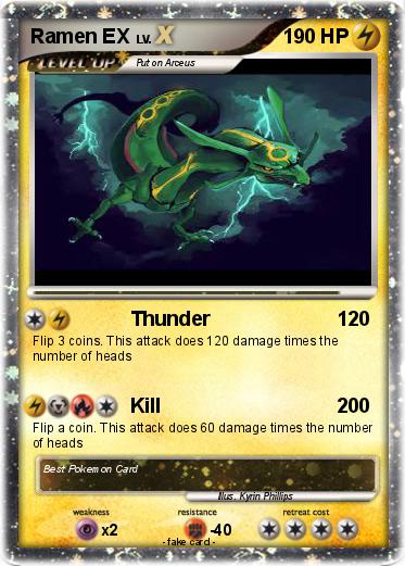 Pokemon Ramen EX