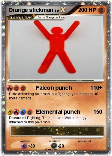 Pokemon Orange stickman