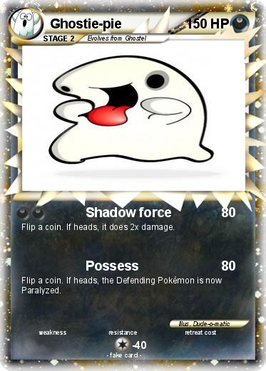 Pokemon Ghostie-pie