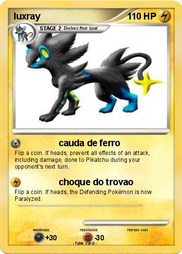 Pokemon luxray