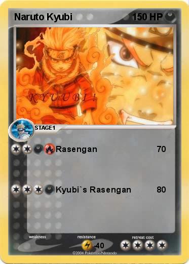 Pokemon Naruto Kyubi