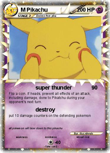 Pokemon M Pikachu