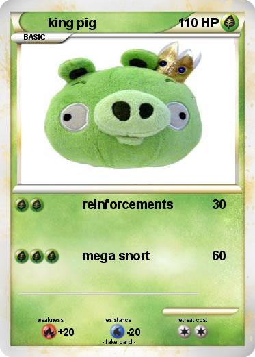 Pokemon king pig