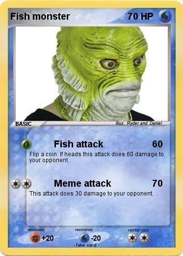 Pokemon Fish monster
