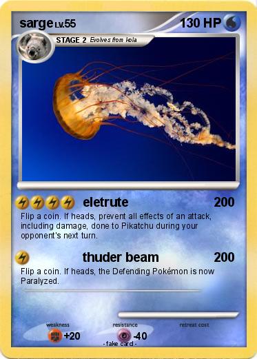 Pokemon sarge
