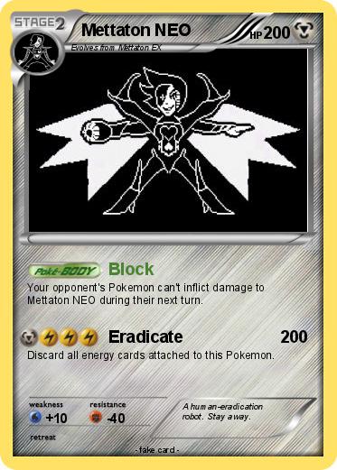 Pokemon Mettaton NEO