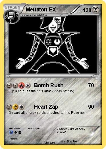 Pokemon Mettaton EX