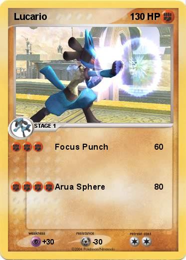 Pokemon Lucario
