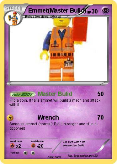 Pokemon Emmet(Master Bulid)
