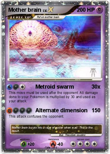 Pokemon Mother brain