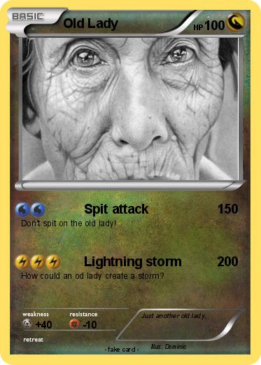 Pokemon Old Lady