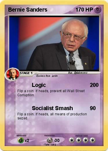 Pokemon Bernie Sanders