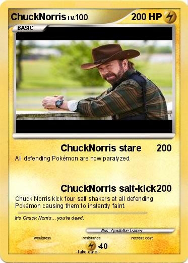 Pokemon ChuckNorris