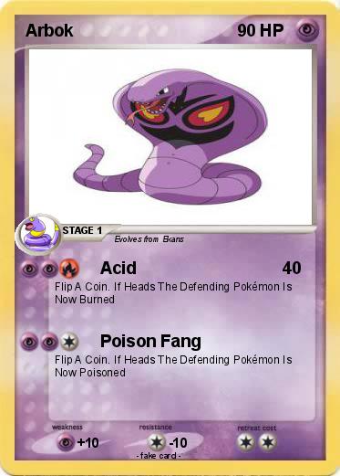 Pokemon Arbok