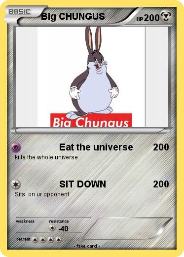 Pokemon Big CHUNGUS