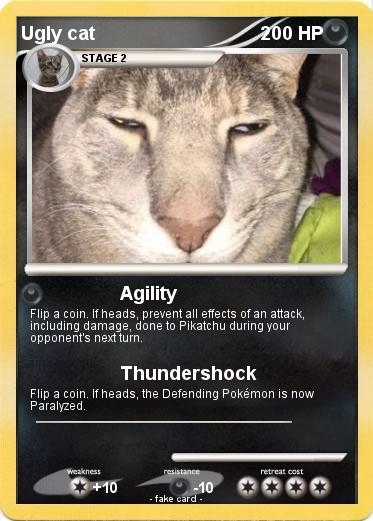 Pokemon Ugly cat