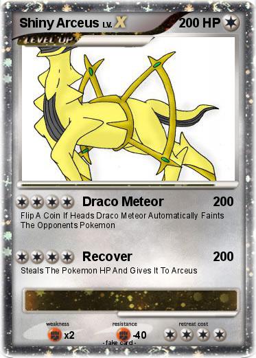 Pokemon Shiny Arceus