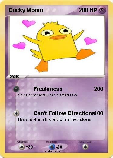Pokemon Ducky Momo