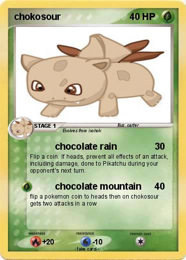 Pokemon chokosour