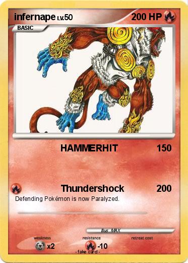 Pokemon infernape