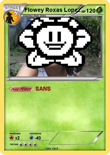 Pokemon Flowey Roxas Lopez