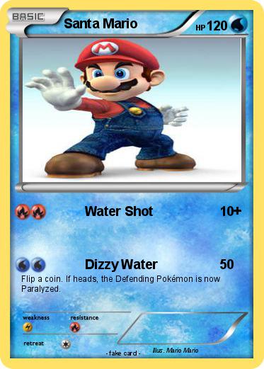 Pokemon Santa Mario