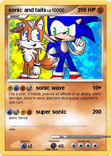 Pokemon sonic and tails