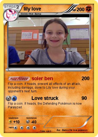 Pokemon lily love