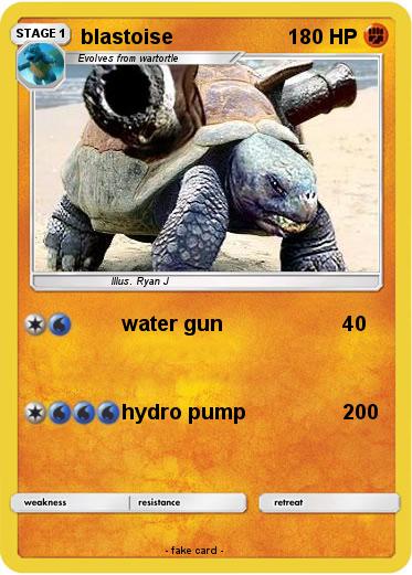Pokemon blastoise