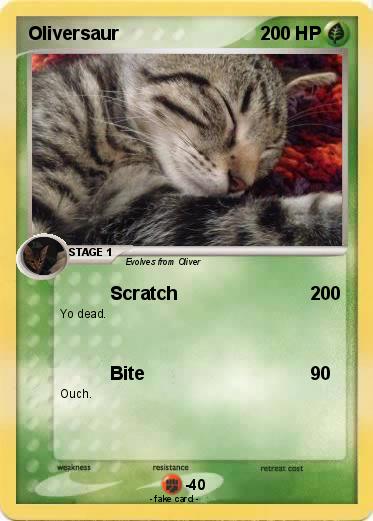 Pokemon Oliversaur
