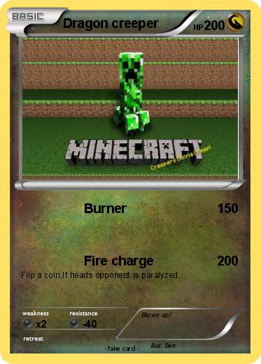 Pokemon Dragon creeper