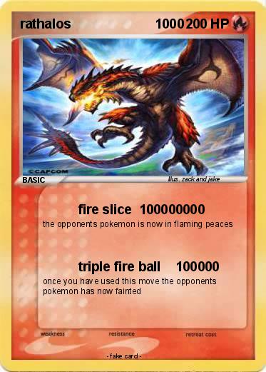 Pokemon rathalos                       1000
