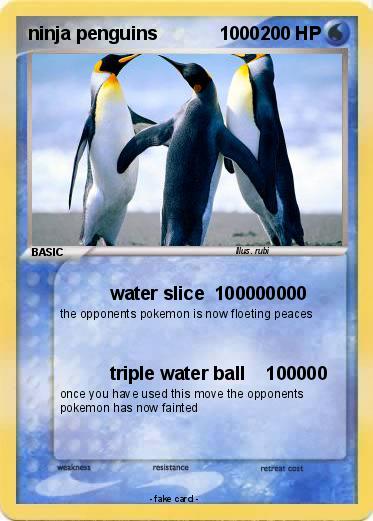 Pokemon ninja penguins            1000