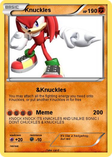 Pokemon Knuckles