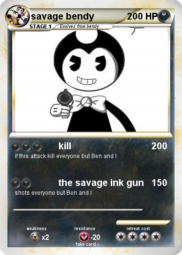 Pokemon savage bendy