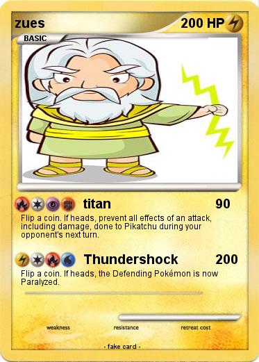 Pokemon zues