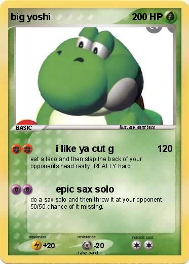 Pokemon big yoshi
