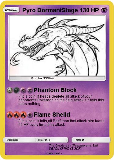Pokemon Pyro DormantStage