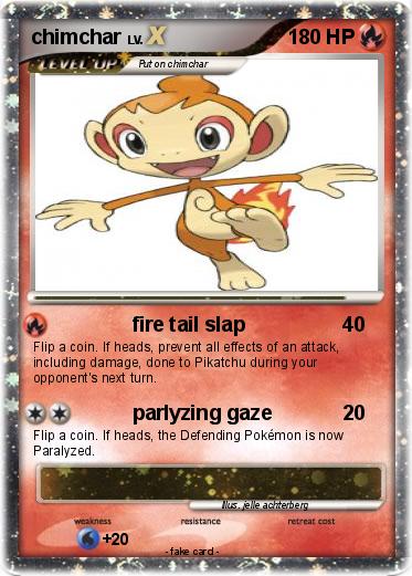 Pokemon chimchar