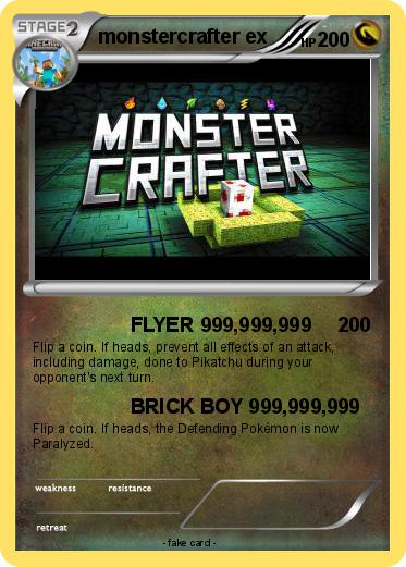 Pokemon monstercrafter ex