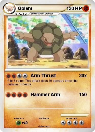 Pokemon Golem