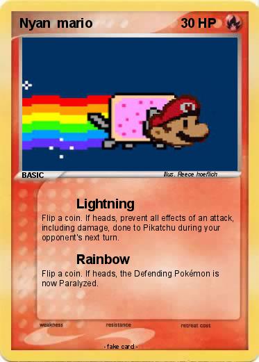 Pokemon Nyan  mario