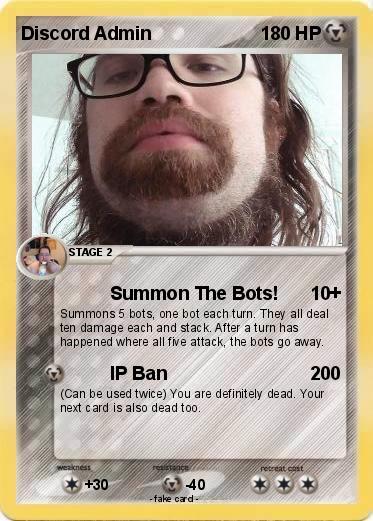 Pokemon Discord Admin