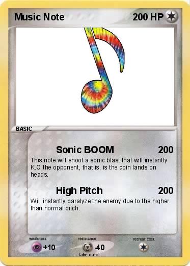 Pokemon Music Note