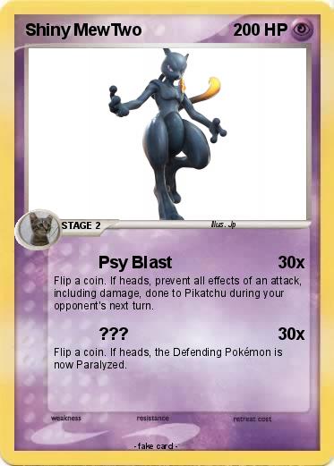 Pokemon Shiny MewTwo
