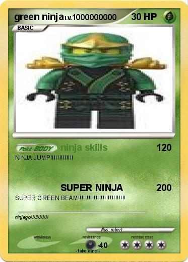 Pokemon green ninja
